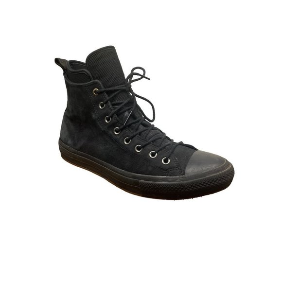 Converse Other - Converse Mens City Hiker Black Leather Trail Running Shoes Sneakers Size 11.5